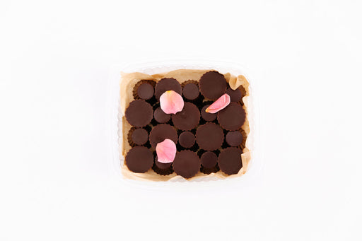 GLOW Chocolate Nut Butter Cups - Salted Vanilla Almond Dream - 20 Pieces ($2.00 per piece) - GLOWChocolate.love
